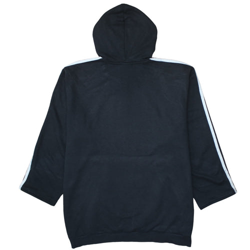 Adidas Mens Black 2XL Pullover Hooded Sweatshirt with Logo