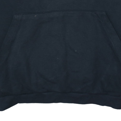 Adidas Mens Black 2XL Pullover Hooded Sweatshirt with Logo