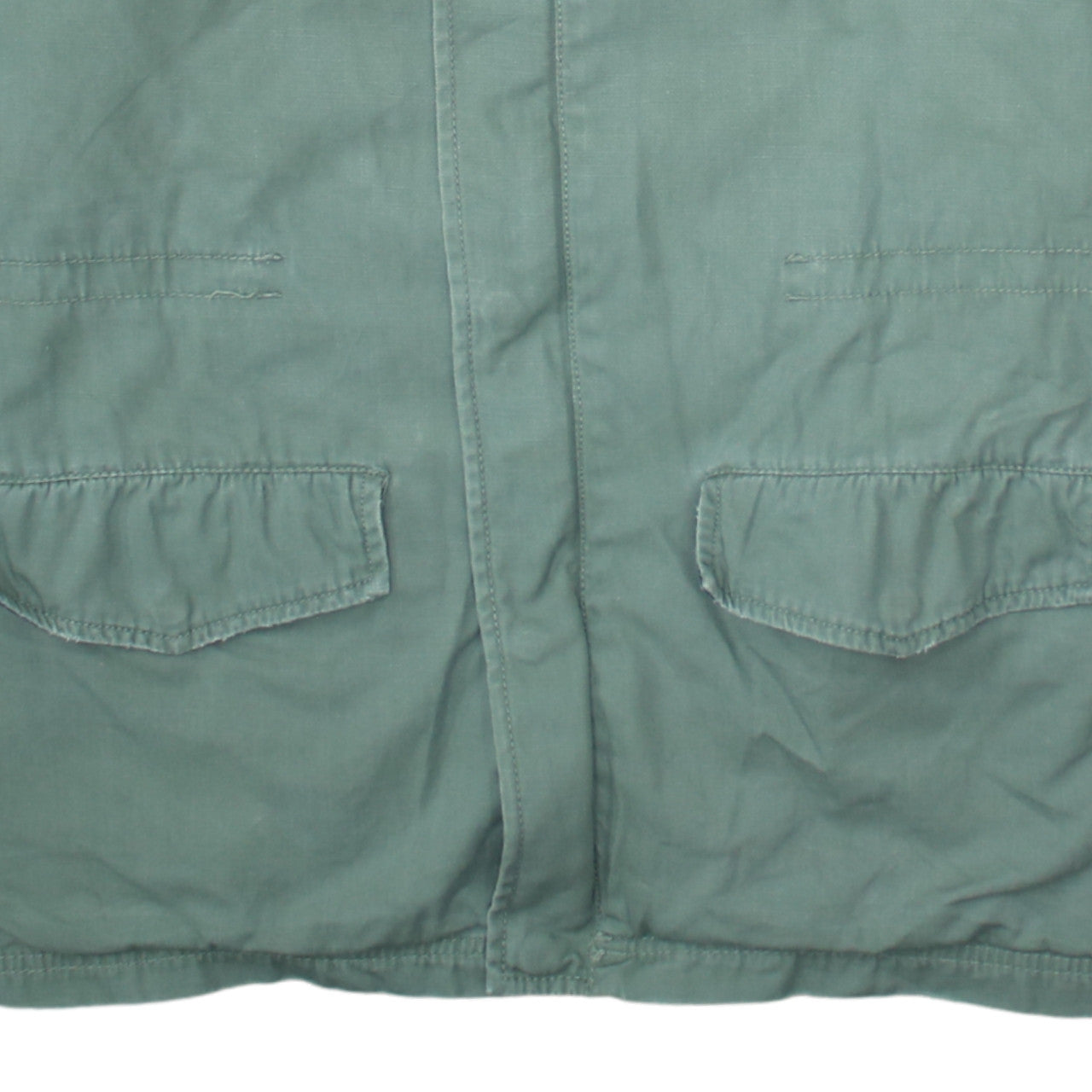 Coronel Tapiocca Men's Green Cotton Military Jacket Size S