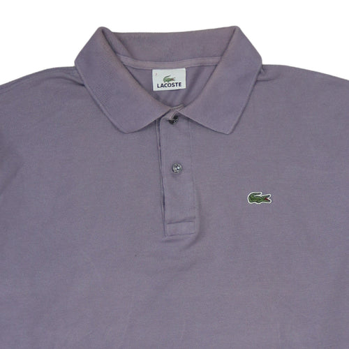Lacoste Men’s Purple Piqué Cotton Polo Shirt Size 3XL Classic Fit