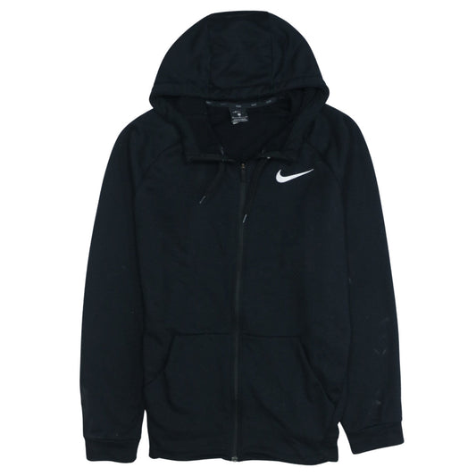 Nike Men's Black Full Zip Dri-FIT Hoodie M Sportswear