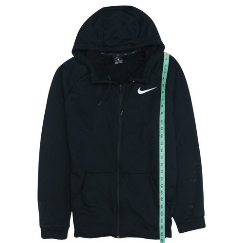 Nike Men's Black Full Zip Dri-FIT Hoodie M Sportswear