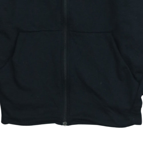 Nike Men's Black Full Zip Dri-FIT Hoodie M Sportswear