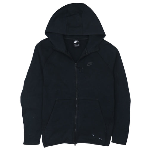 Nike Men's Black Full Zip Hoodie XL Fleece Sweatshirt