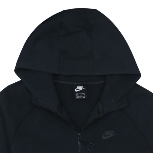 Nike Men's Black Full Zip Hoodie XL Fleece Sweatshirt