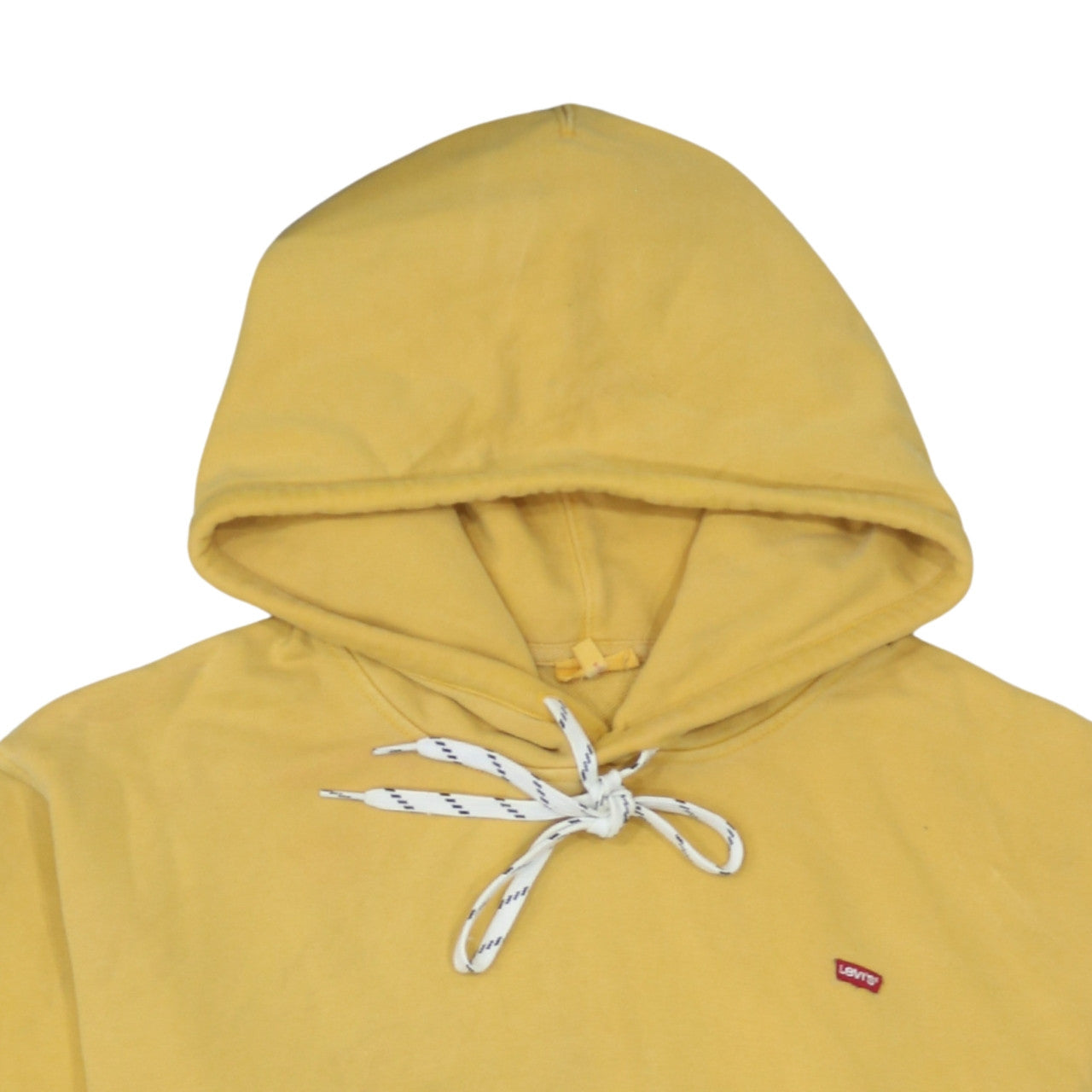 Levi's Men's Yellow Pullover Hoodie Medium Cotton Casual
