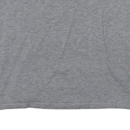 Kappa Men's Grey XL Graphic Logo Sports T-Shirt
