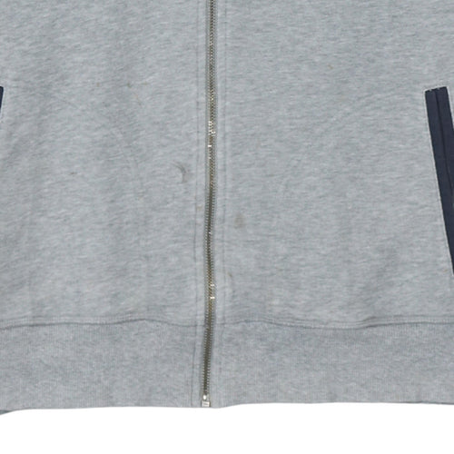 Original Penguin Men's Grey Full Zip Hoodie Size L