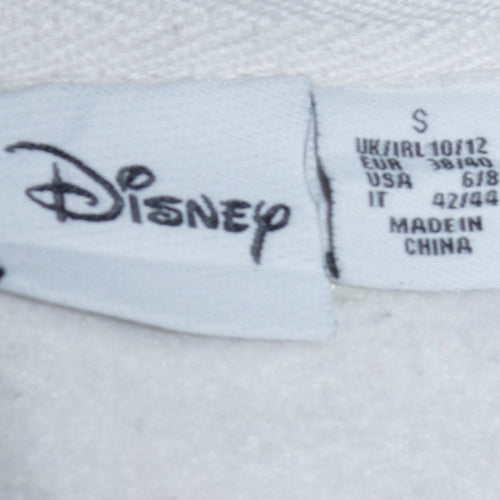 Disney Primark Women White Mickey Mouse Pullover Sweatshirt Size S 10/12
