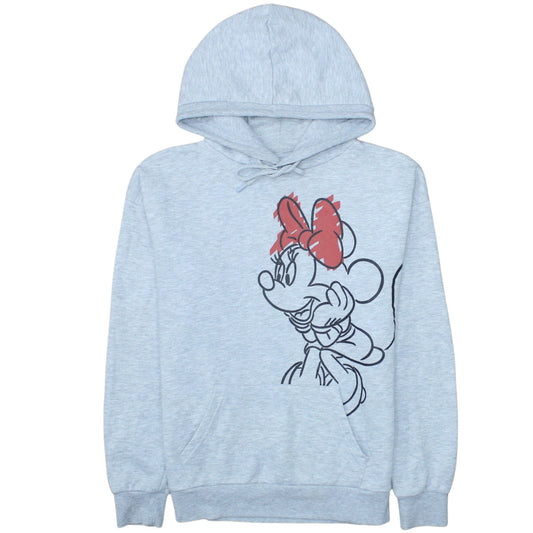 Primark Disney Minnie Mouse Grey Pullover Hoodie Women 2XS