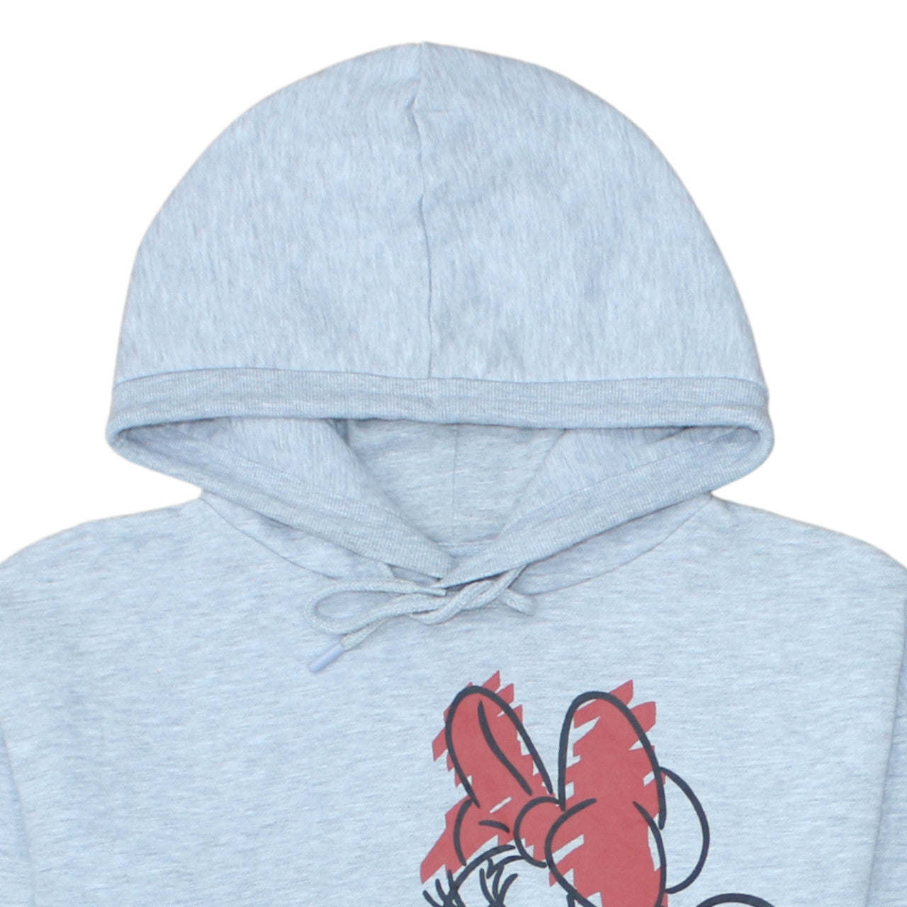 Primark Disney Minnie Mouse Grey Pullover Hoodie Women 2XS