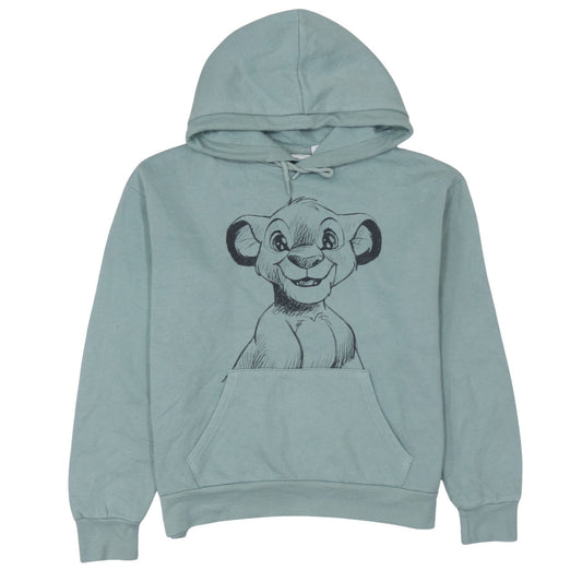 Disney Women’s Green Simba Pullover Hoodie Small