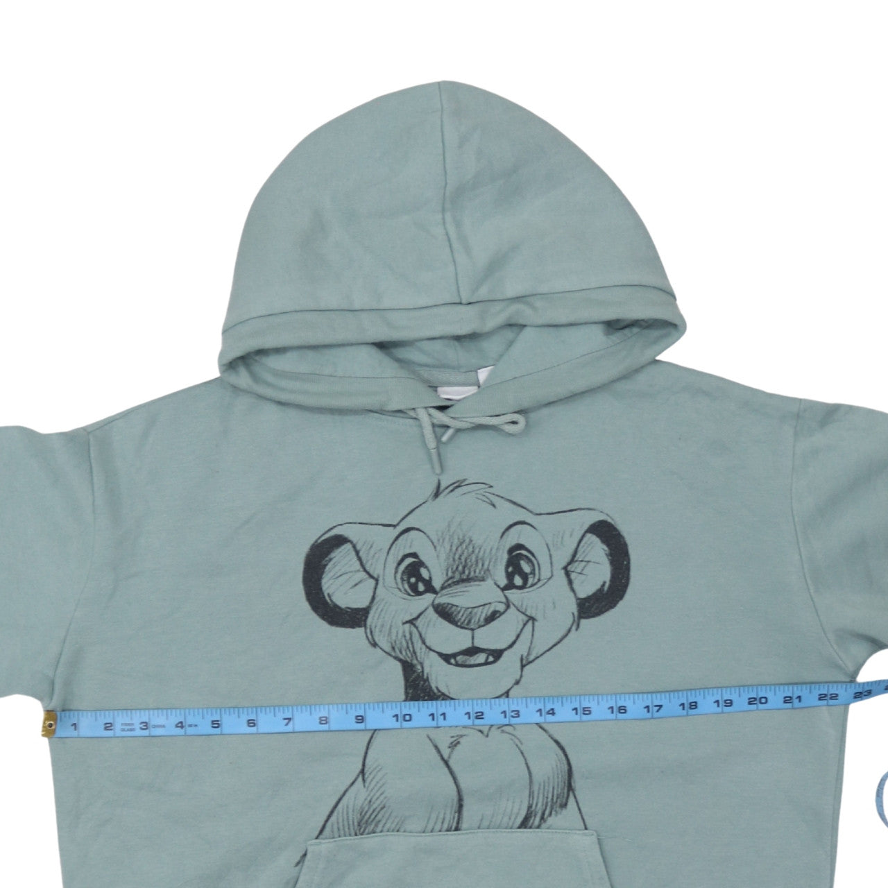 Disney Women’s Green Simba Pullover Hoodie Small