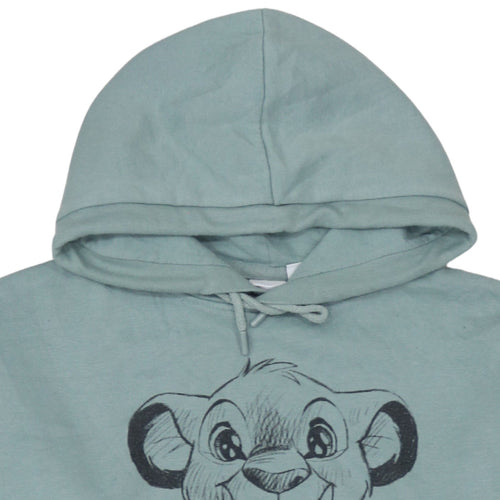 Disney Women’s Green Simba Pullover Hoodie Small