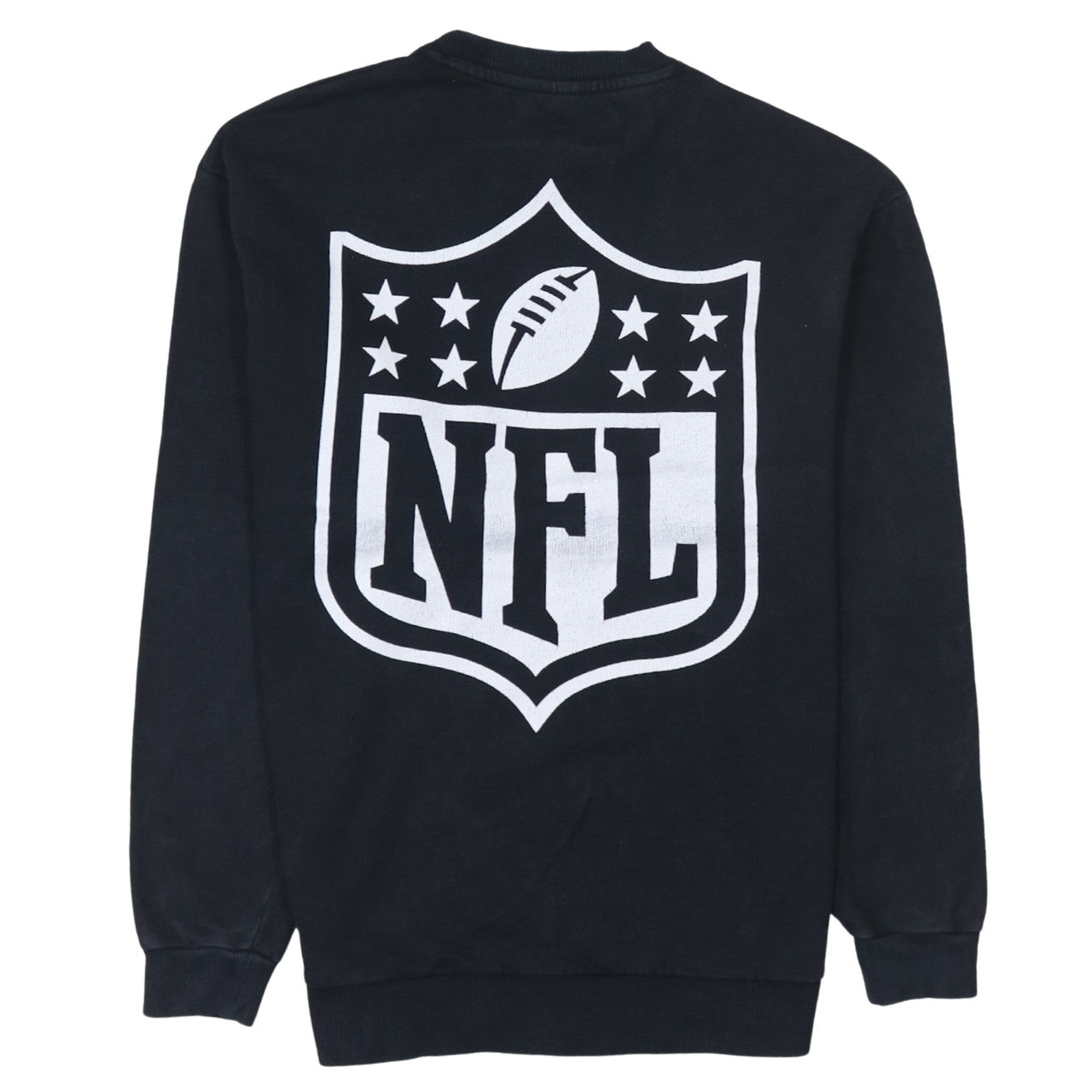 NFL Team Apparel Men's Black 5XL Pullover Sweatshirt