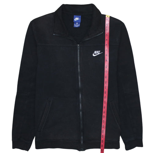 Nike Men's Black Medium Full Zip Track Jacket Fleece
