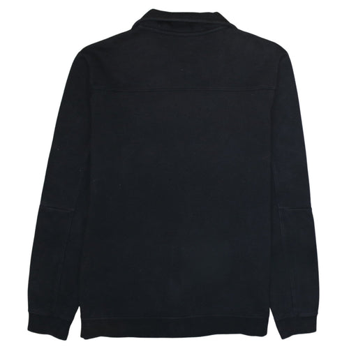 Nike Men's Black Medium Full Zip Track Jacket Fleece