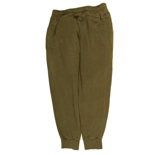 Puma Men's Green Jogger Sweatpants L Regular Fit Activewear