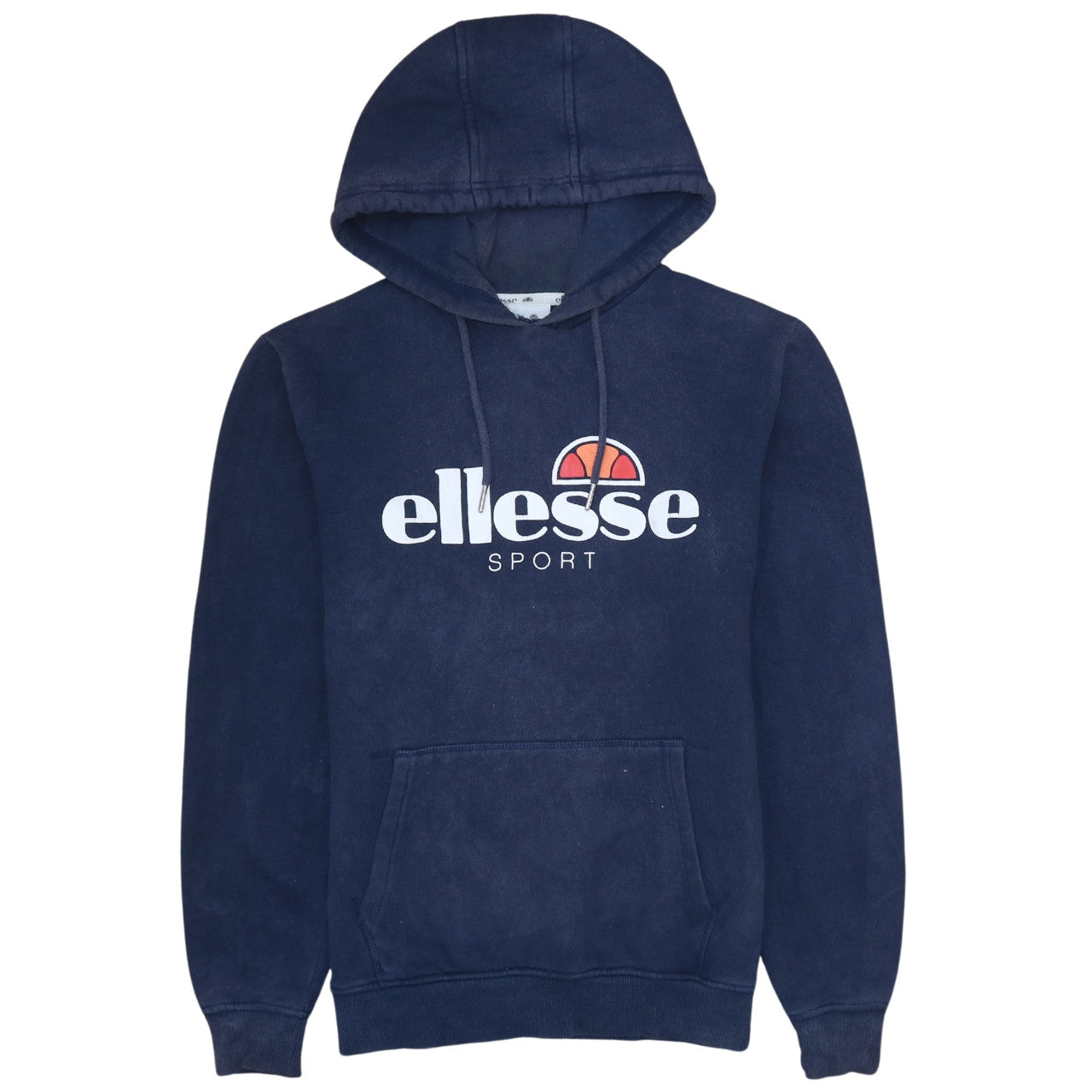 Ellesse Womens Blue Pullover Hoodie Size 12 Casual Sport Fleece