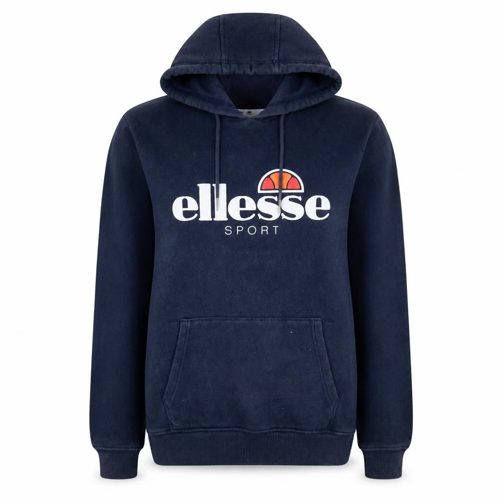Ellesse Womens Blue Pullover Hoodie Size 12 Casual Sport Fleece