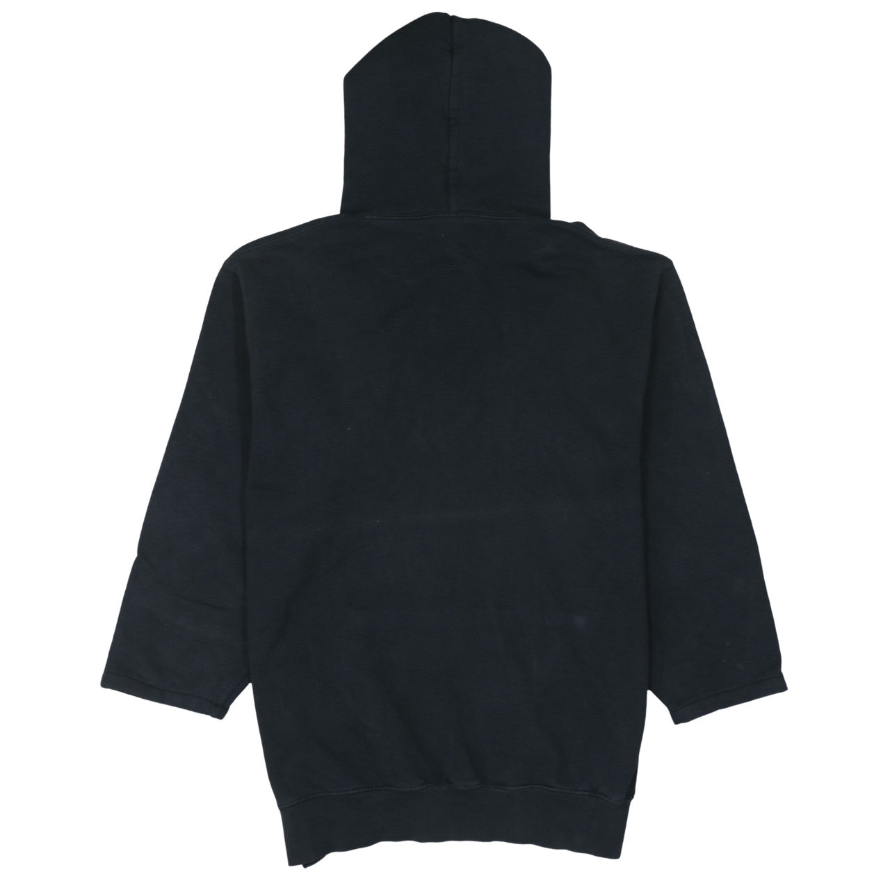 Timberland Men's Black Pullover Hoodie M Embroidered Logo Fleece