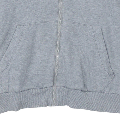 Hugo Boss Men's Grey Full Zip Hooded Sweatshirt Size S Regular Fit