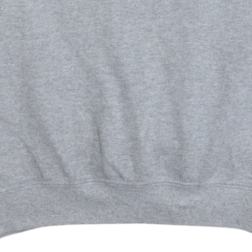 PrettyLittleThing Women Grey California West Coast Pullover Sweatshirt Size S