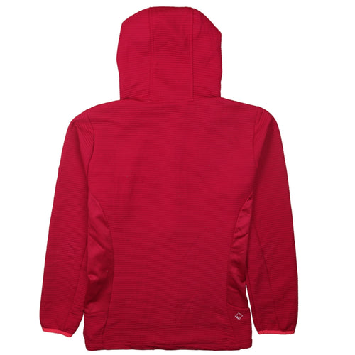 Regatta Women's Red Hooded Softshell Jacket Size 14 Lightweight