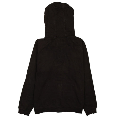 Kappa Men's Black XL Full Zip Hoodie Cotton Blend