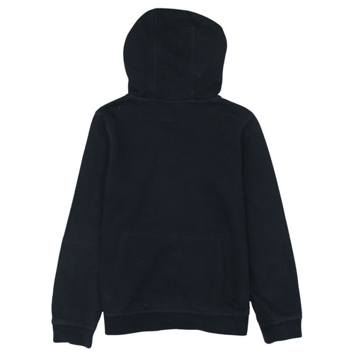 Nike Boys Black Pullover Hoodie 13-14 Years Logo Fleece Sweatshirt