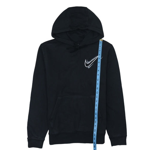 Nike Men's Black XS Pullover Hoodie with Logo Graphic