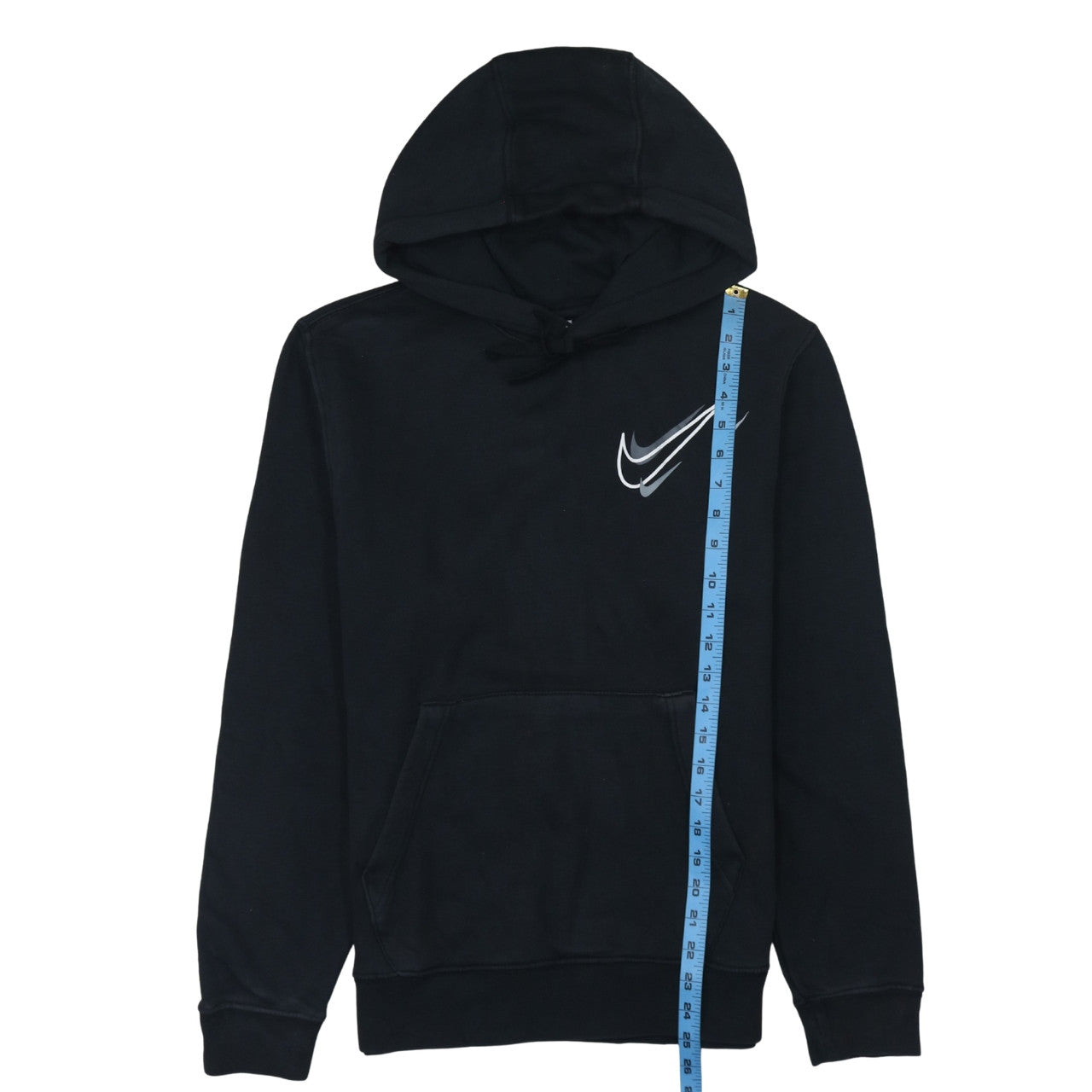 Nike Men's Black XS Pullover Hoodie with Logo Graphic