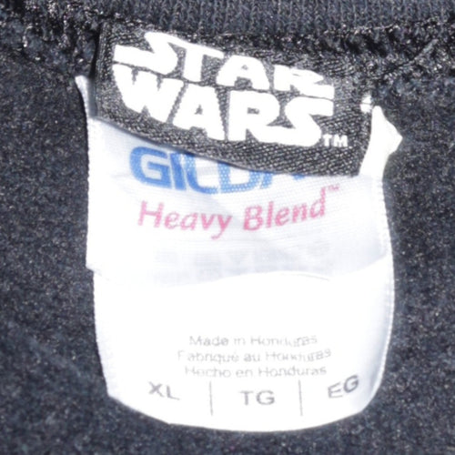 Star Wars Men’s Black XL Pullover Christmas Graphic Sweatshirt