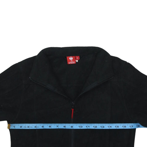 Engelbert Strauss Women's Black Fleece Full Zip Active Jacket Size S