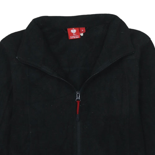Engelbert Strauss Women's Black Fleece Full Zip Active Jacket Size S