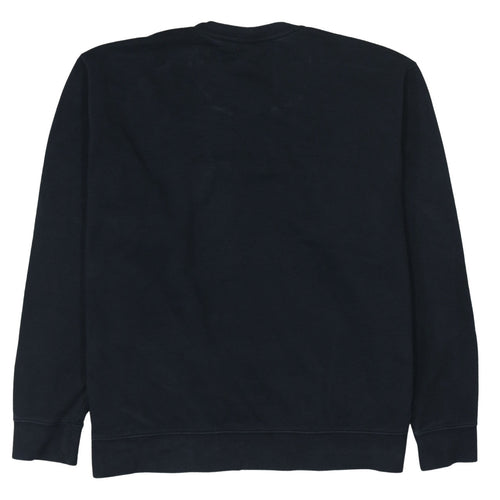 Nike Womens Black XXL Pullover Sweatshirt Cotton Blend Crew Neck