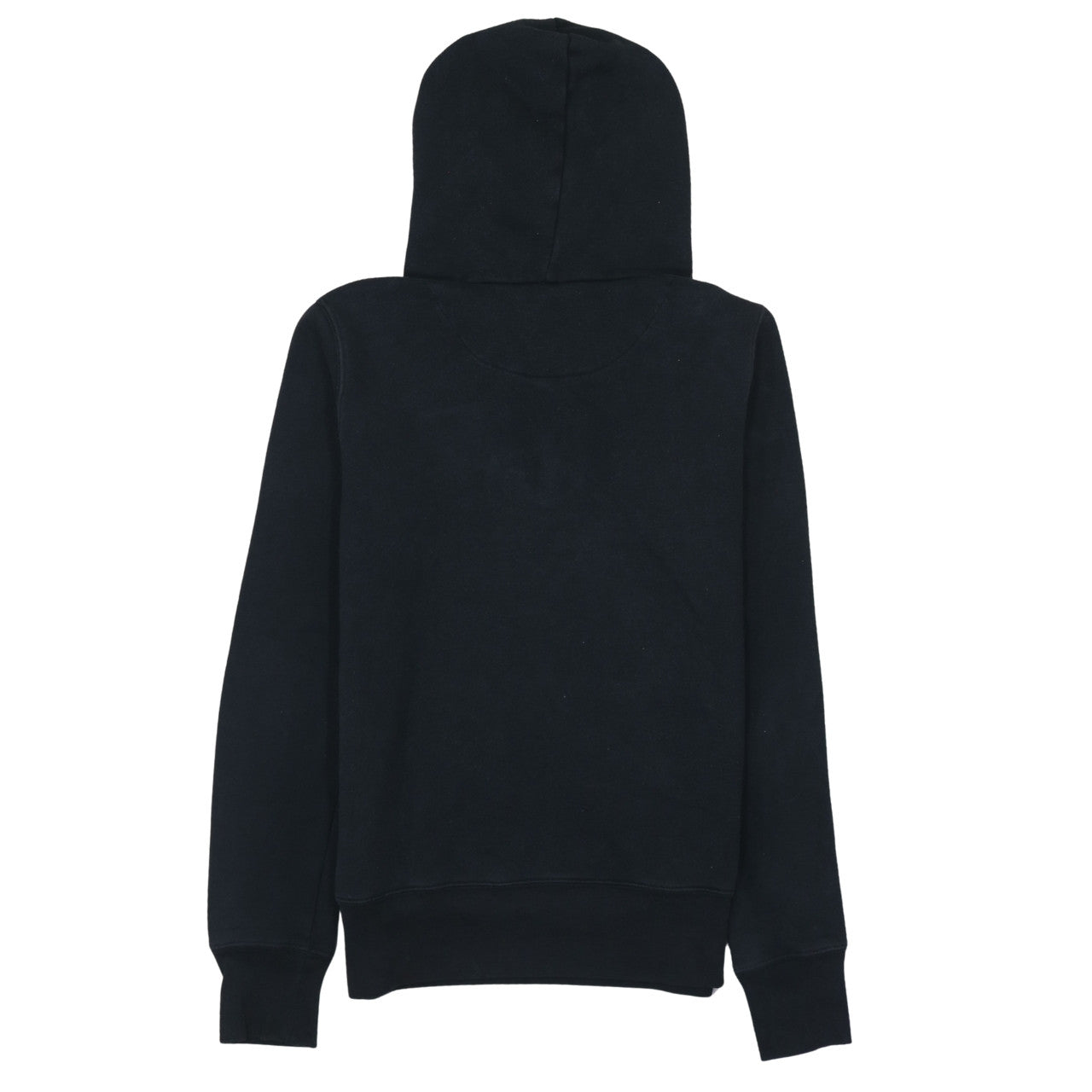 Nike Sportswear Women's Black Henley Hoodie Size M Cotton Blend
