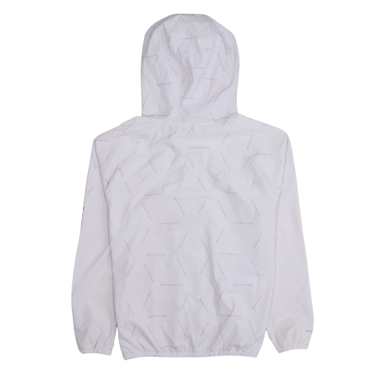Under Armour Women's White Hooded Lightweight Sports Jacket Size S