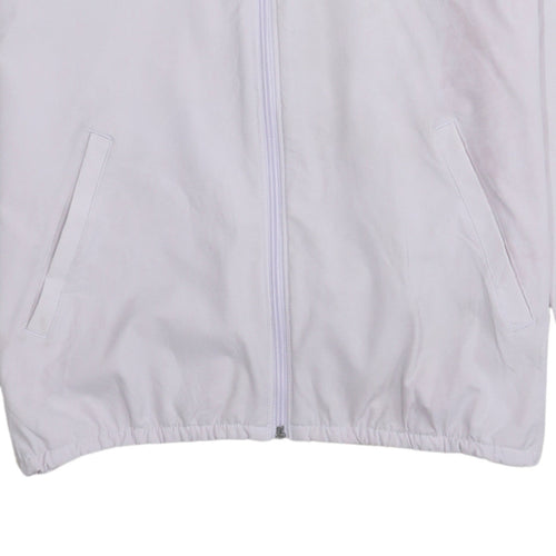 Under Armour Women's White Hooded Lightweight Sports Jacket Size S