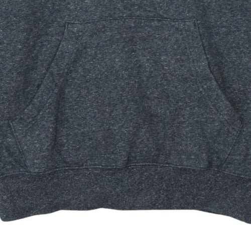 Champion Men's Grey Small Pullover Hoodie with Logo