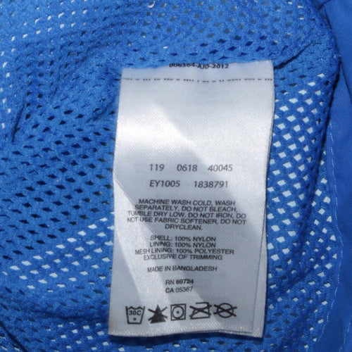 Columbia Mens Blue Windbreaker Jacket L Lightweight Outdoor Coat