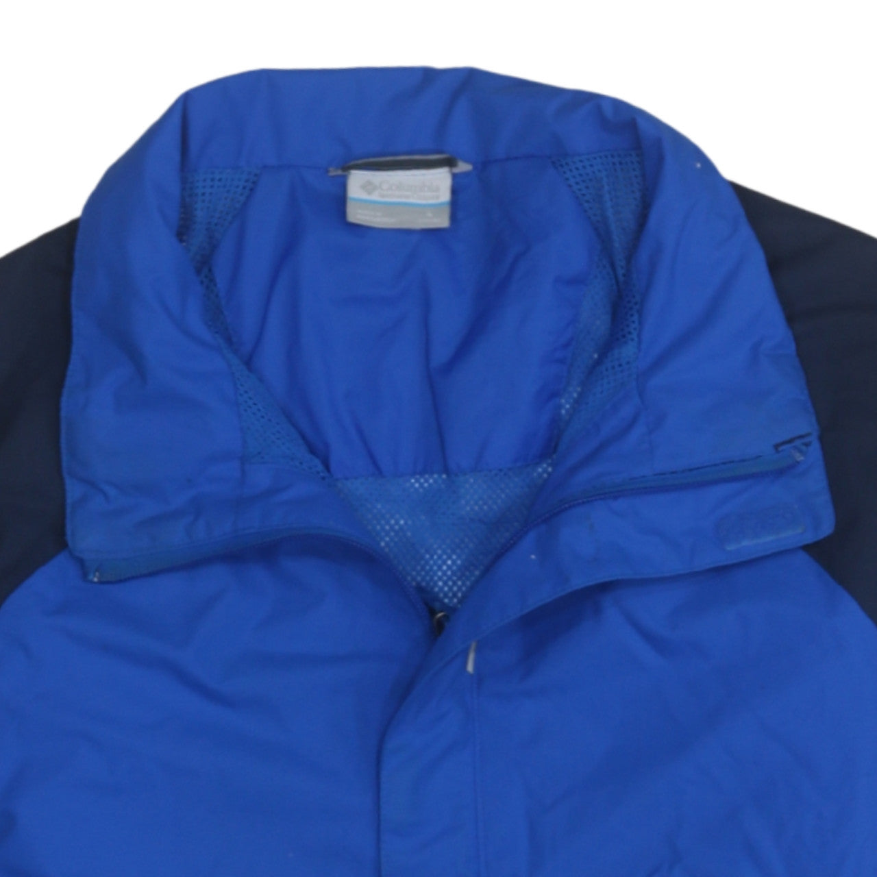 Columbia Mens Blue Windbreaker Jacket L Lightweight Outdoor Coat