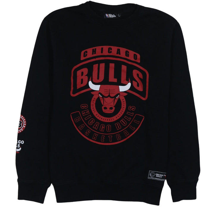 NBA Chicago Bulls Men's Black L Pullover Sweatshirt