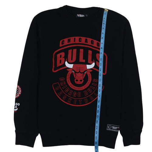 NBA Chicago Bulls Men's Black L Pullover Sweatshirt