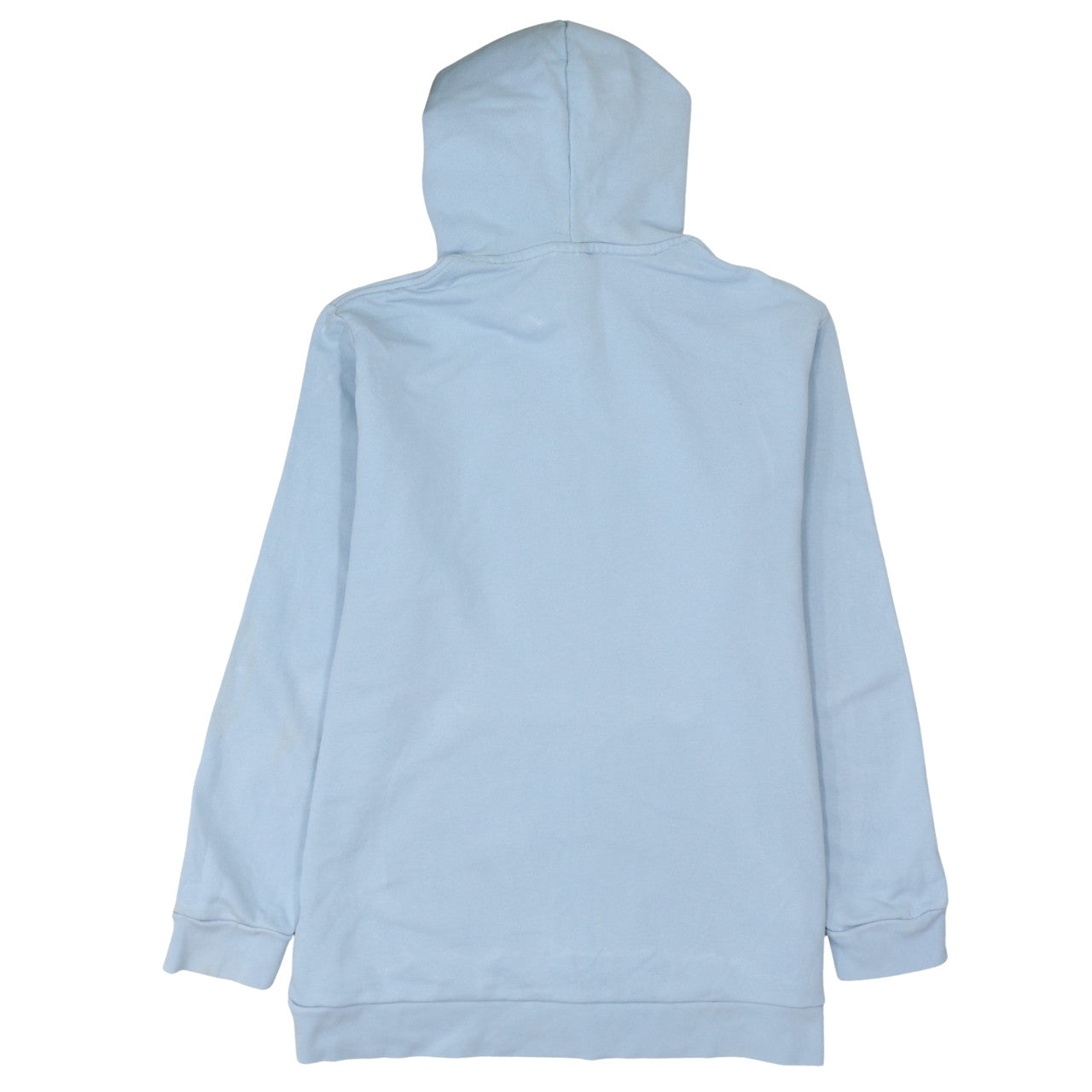 Adidas Men's Blue XL Pullover Hoodie with Trefoil Logo