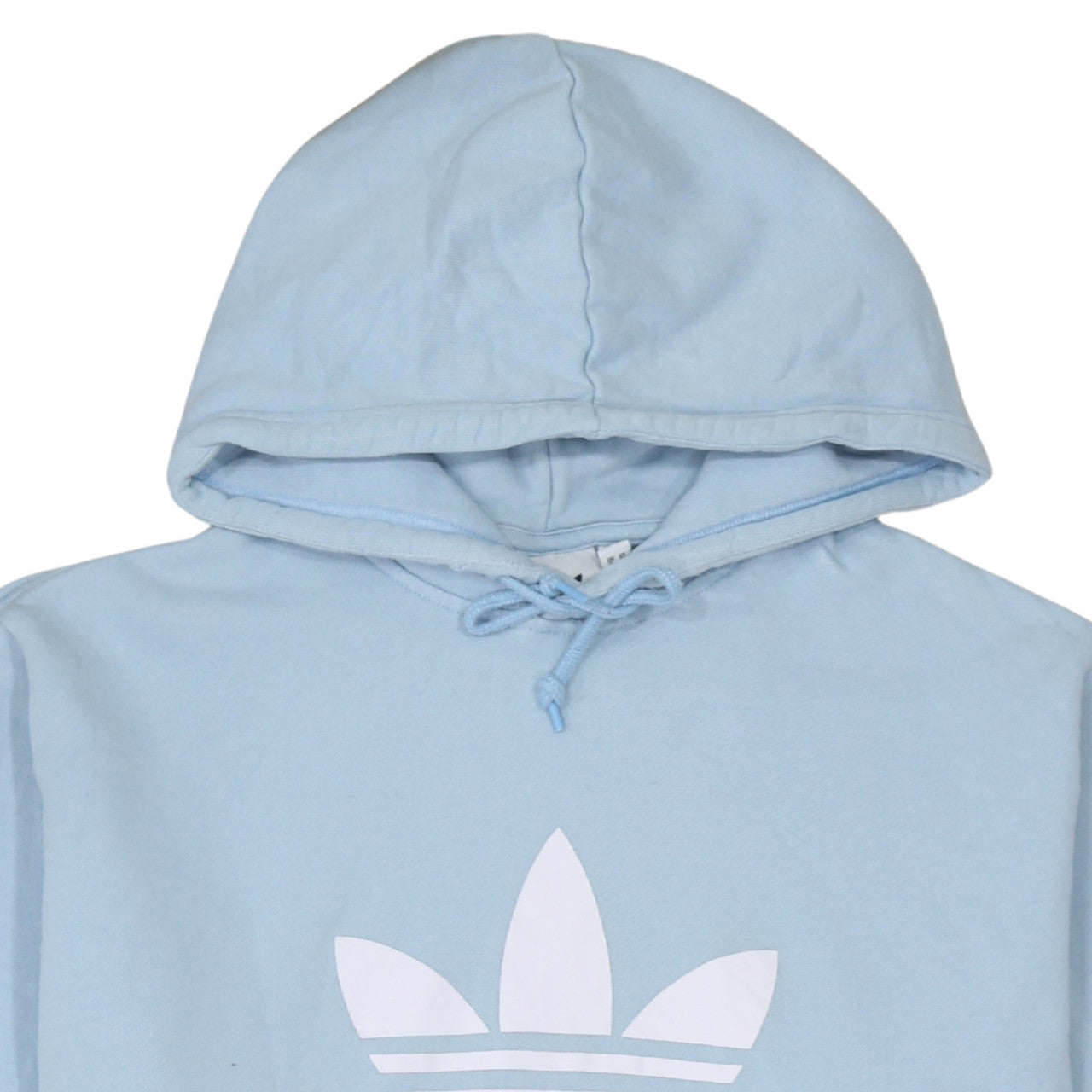Adidas Men's Blue XL Pullover Hoodie with Trefoil Logo