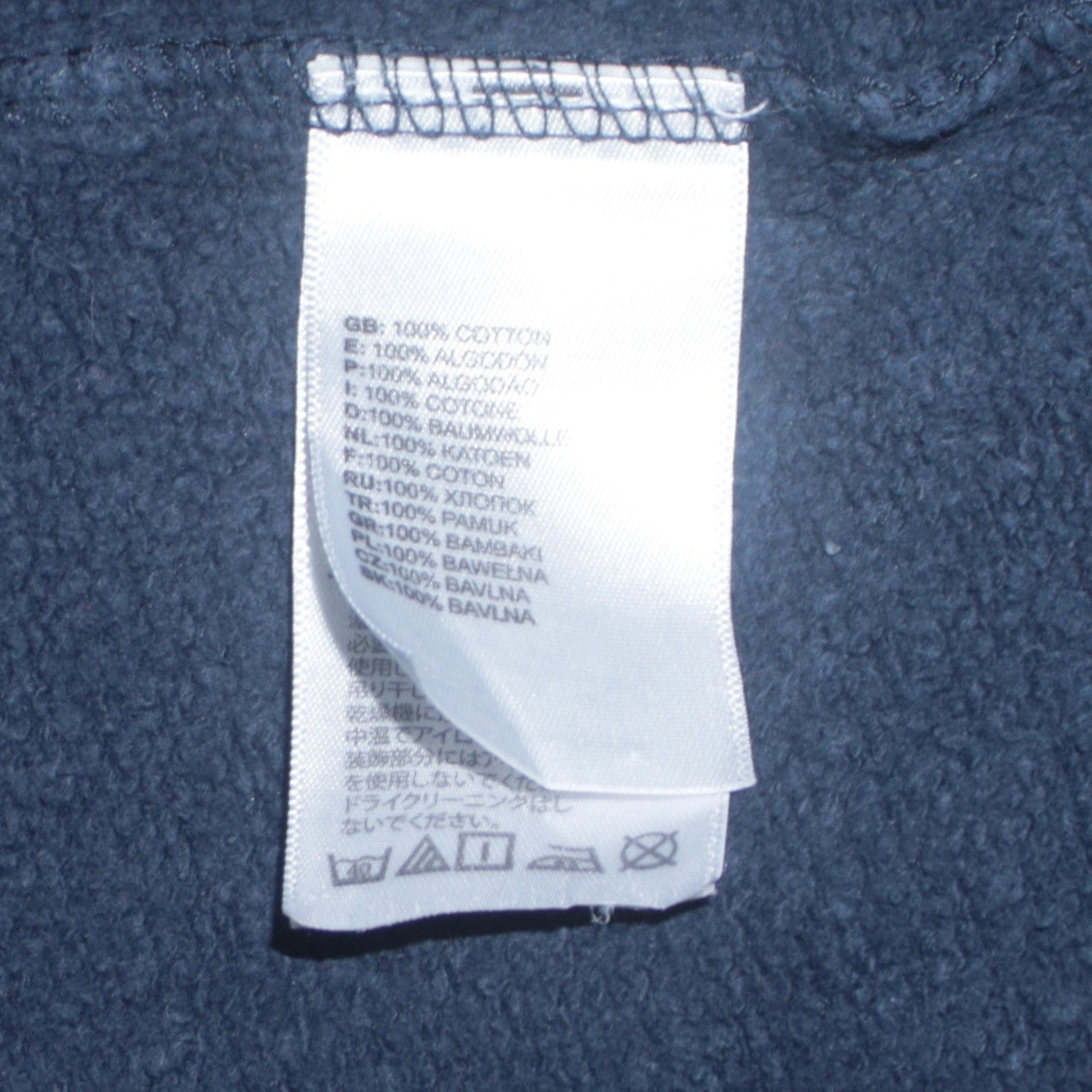 The North Face Men's Blue Pullover Hoodie Size L Regular Fit