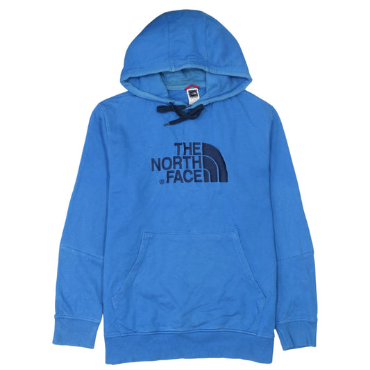 The North Face Mens Blue Pullover Hoodie L Outdoor Cotton