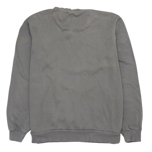 Puma Men's Grey Crew Neck Pullover Sweatshirt Size M