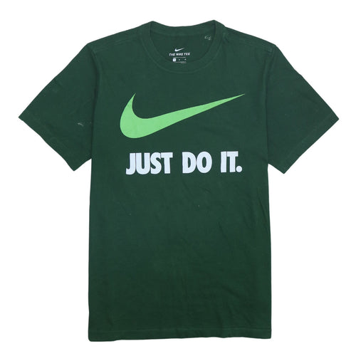 Nike Men's Green Just Do It Graphic T-Shirt Size M